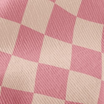 Checkerboard Rhombus Standard Corduroy