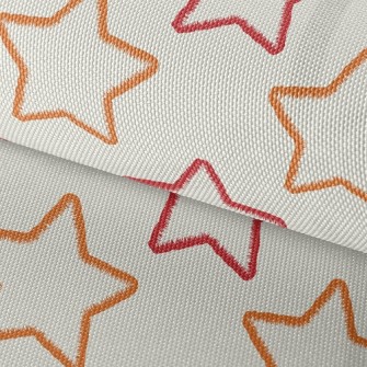 Two Color Line Stars Waterproof Oxford