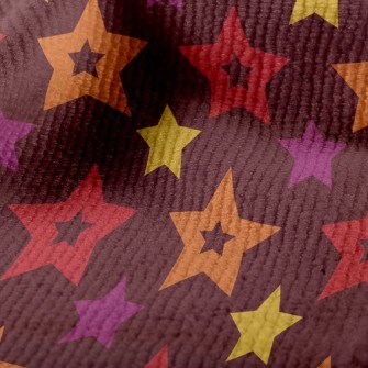 Colorful Hollow Stars Terry