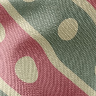 Diagonal Dots Waterproof Canvas