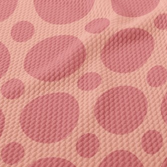 Combination Of Big And Small D Birdseye Piqué