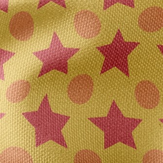 Stars Dots Waterproof Canvas