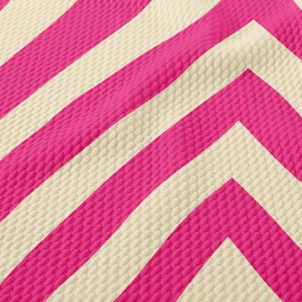 Bright Twists And Waves Birdseye Piqué