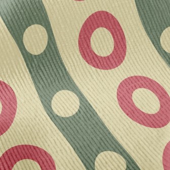 Christmas Wind Size Circle Standard Corduroy