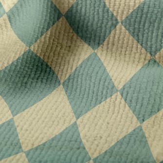 Checkerboard Rhombus Terry
