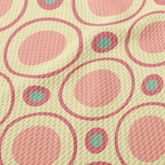 Multi-Layer Circle Dots Birdseye Piqué