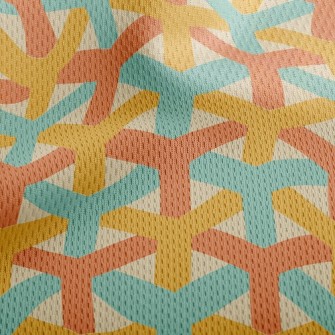 Series Ladder Athletic Mesh Flat Back