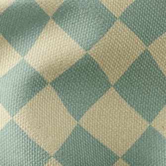 Checkerboard Rhombus Waterproof Canvas