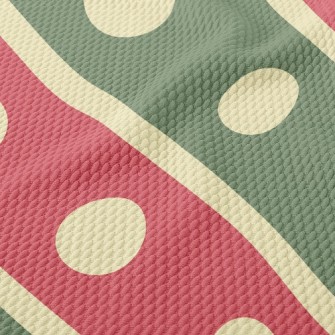 Diagonal Dots Birdseye Piqué