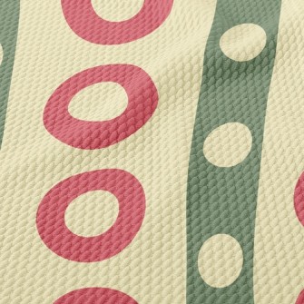 Christmas Wind Size Circle Birdseye Piqué