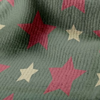 Fashion Two-Color Star Terry