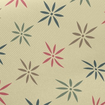 Shiny Four-Color Star Twill