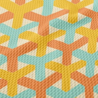 Series Ladder Birdseye Piqué