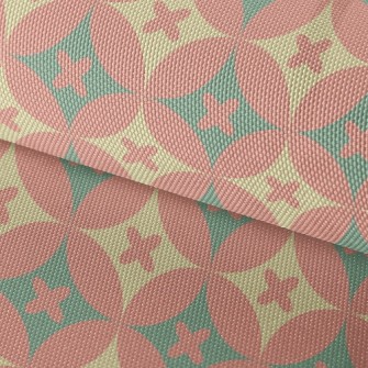 Radiant Flower Splicing Waterproof Oxford