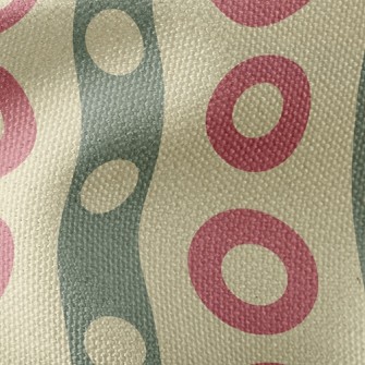 Christmas Wind Size Circle Waterproof Canvas