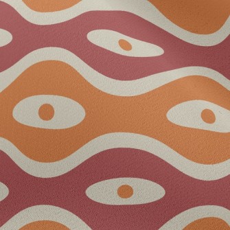 Dot Ellipse Wave Chiffon