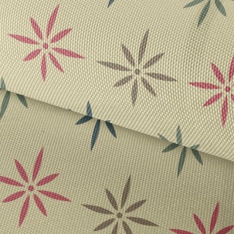 Shiny Four-Color Star Waterproof Oxford