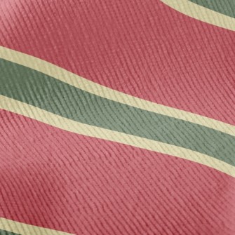 Christmas Feeling Stripes Standard Corduroy