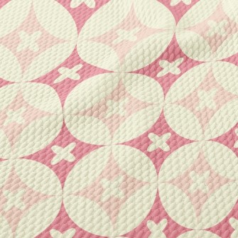 Dream Flower Circle Birdseye Piqué