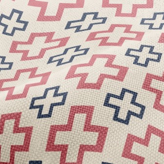 Basket Empty Cross Performance Linen