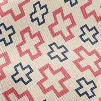 Basket Empty Cross Standard Corduroy