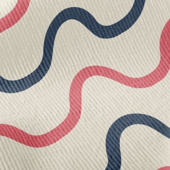 Two-Color Wave Standard Corduroy