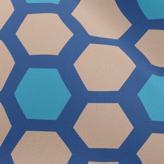 Honeycomb Hexagonal Chiffon