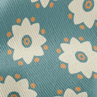 Rare Fantasy Flower Standard Corduroy