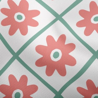 Flowers In Grid Dobby