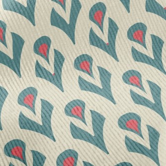 Exotic Flower Standard Corduroy