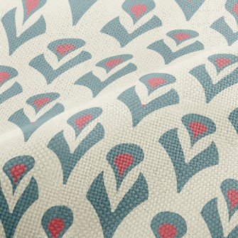 Exotic Flower Performance Linen