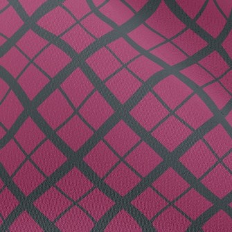 Mesh Staggered Rhombus Chiffon