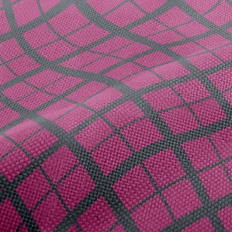 Mesh Staggered Rhombus Performance Linen