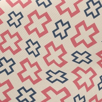 Basket Empty Cross Twill