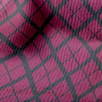 Mesh Staggered Rhombus Terry