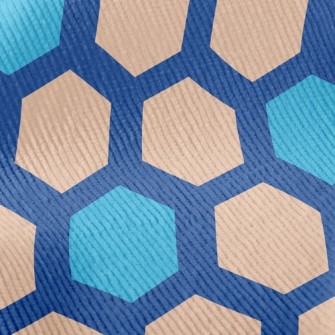 Honeycomb Hexagonal Standard Corduroy