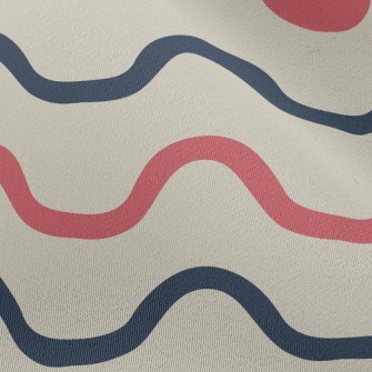 Two-Color Wave Chiffon