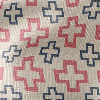 Basket Empty Cross Waterproof Canvas