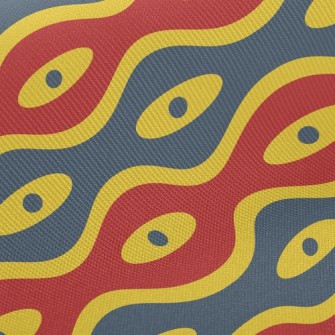 Psychedelic Waves Twill
