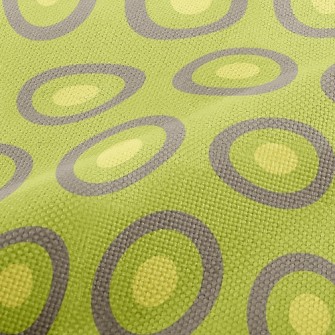 Kiwi Pulp Dots Performance Linen