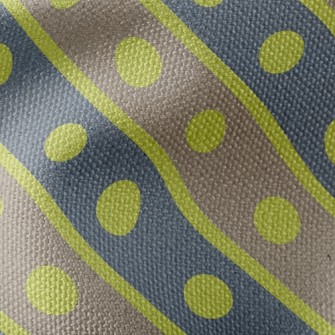 Dotted Lines Waterproof Canvas