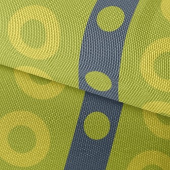 Big And Small Dot Lines Waterproof Oxford