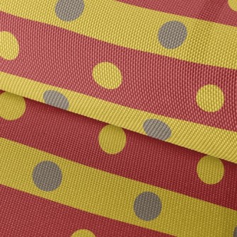 Dotted Lines Waterproof Oxford