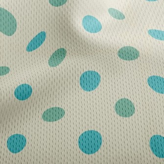 Vitality Two-Color Dots Athletic Mesh Flat Back