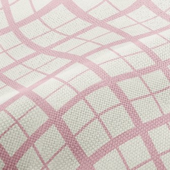 Mesh Staggered Rhombus Performance Linen