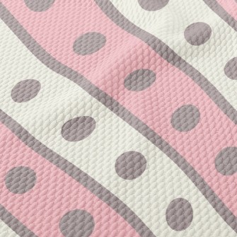 Dotted Lines Birdseye Piqué