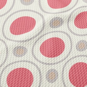 Combination Of Big And Small D Birdseye Piqué