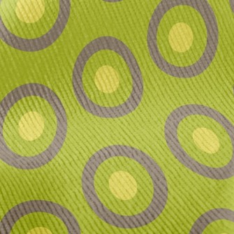 Kiwi Pulp Dots Standard Corduroy