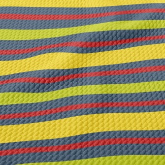 Color Stripes Birdseye Piqué
