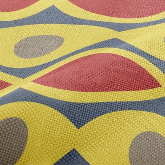 Dot Ellipse Wave Performance Linen